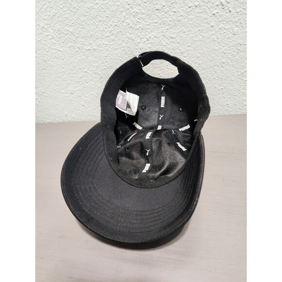 Puma Men's Fitted Baseball Cap Hat Black OSFA Adjustable Breathable RN100759 - Picture 7 of 9